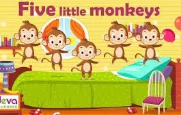 Five Little Monkeys Jumping on the Bed lyrics