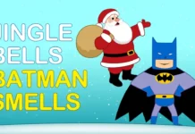 Jingle Bells Batman Smells Lyrics | Nursery Rhymes Jingle Bells Batman Smells